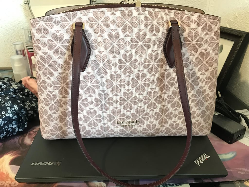 Spade Flower Coated Canvas Zeezee Large Work Tote | Kate Spade New
