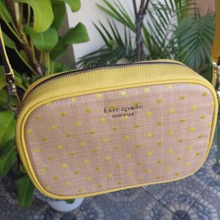 Astrid Raffia Dot Medium Camera Bag | Kate Spade New York | Kate