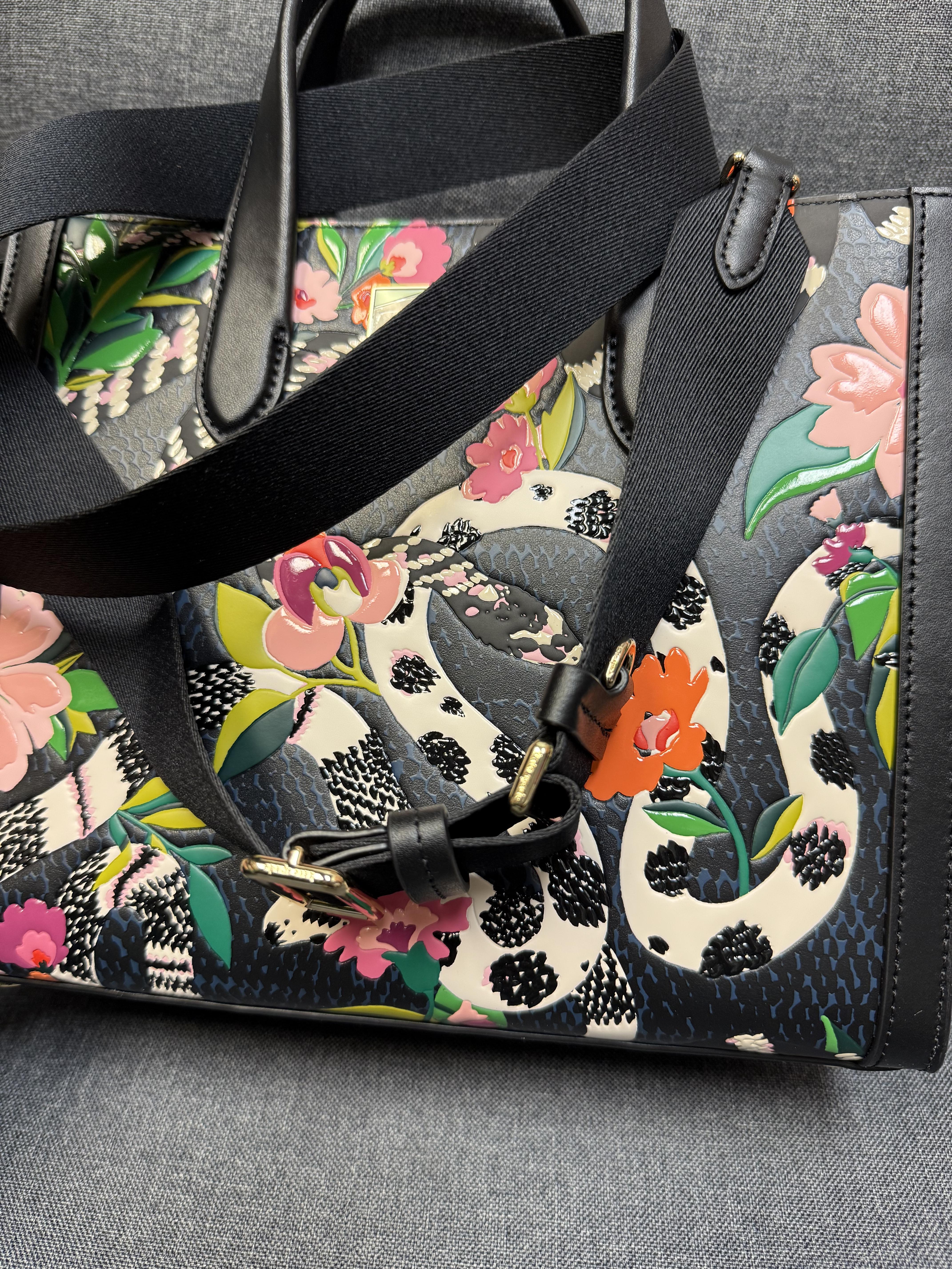 Manhattan Snake Print Small Tote | Kate Spade New York