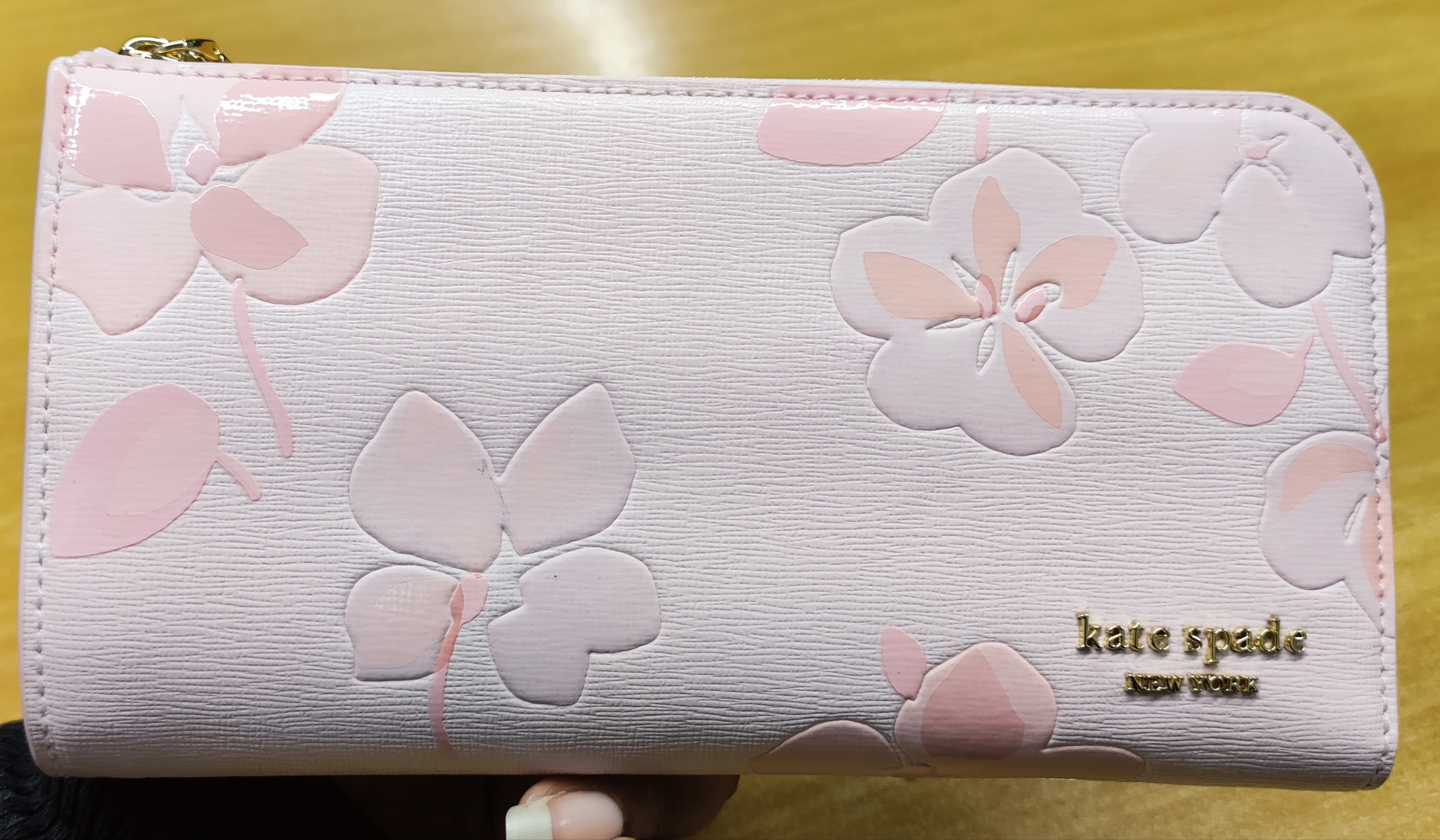 国内発 Kate Spade Devinデヴィン長財布/L字型ジップ KK711 国内発 Kate Spade Devinデヴィン長財布/L字型ジップ KK711