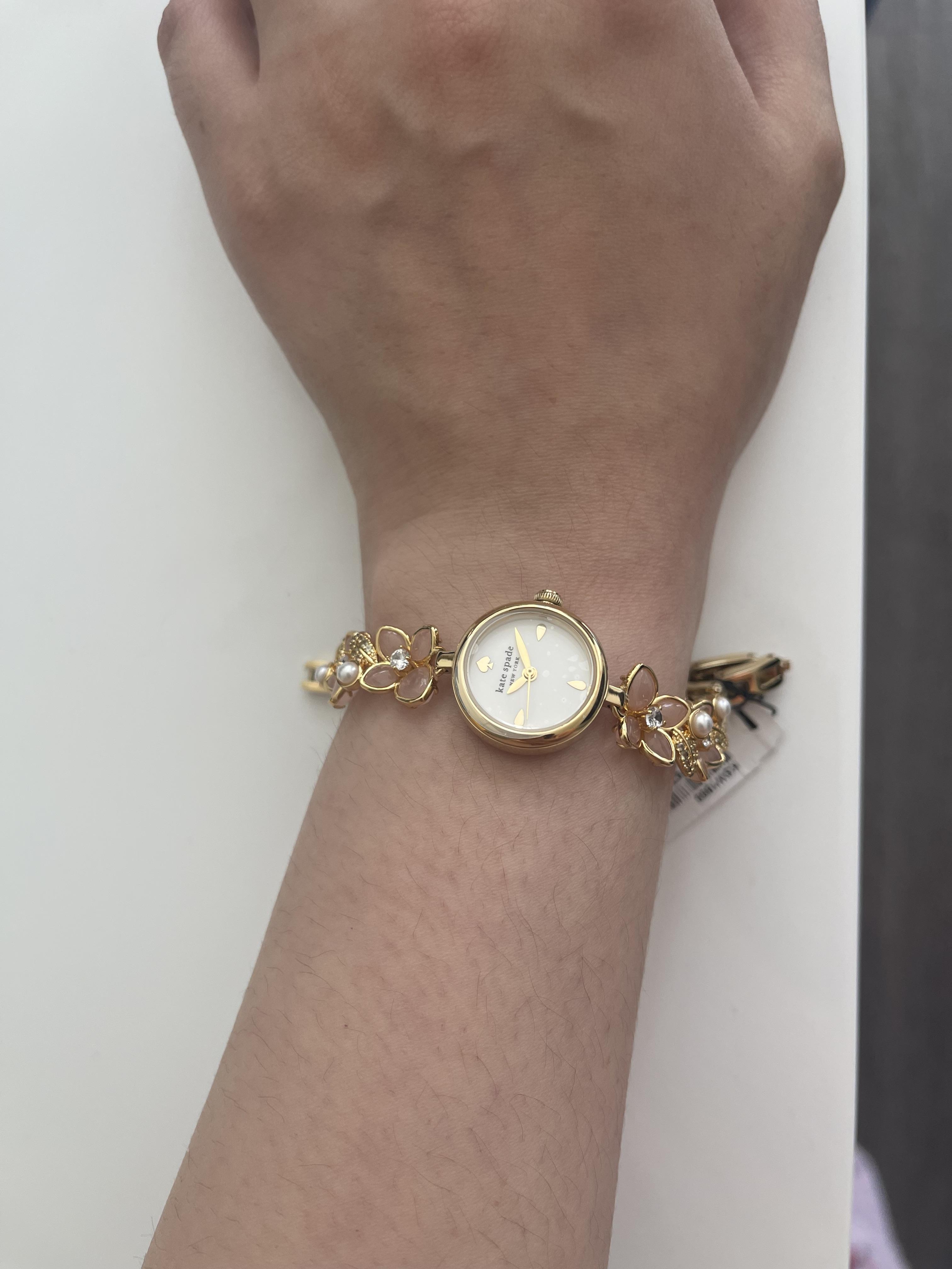 Monroe Gold Tone Stainless Steel Watch Kate Spade New York