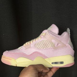 NIKE公式】エア ジョーダン 4 レトロ “Pearl Pink and Iced Carmine