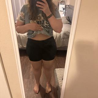 Submitted by Nike high waisted running shorts