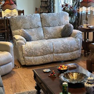 Trouper Power Reclining Loveseat w/ Headrest & Lumbar | La-Z-Boy