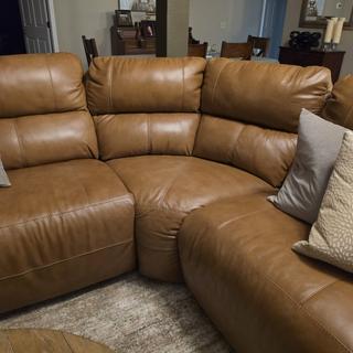 Maddox Power Left-Arm Sitting Reclining Chaise w/ Headrest and