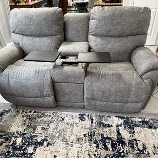 【人気No.1】 Trouper Reclining Loveseat w/ Console | La-Z-Boy その他
