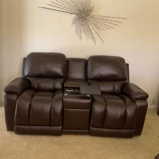 Greyson Power Reclining Loveseat w/ Headrest, Lumbar