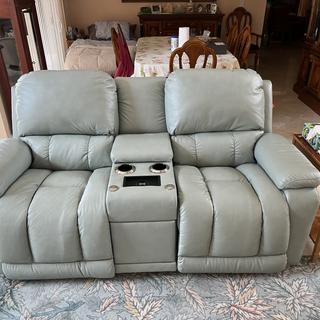 Lovyou_05__ページ Greyson Power Reclining Loveseat w/ Headrest, Lumbar
