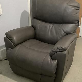 LAZY LAZ 12インチシングル Trouper Power Armless Recliner w/ Headrest | La-Z-Boy