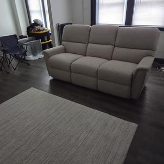 Ava Reclining Loveseat w/ Console | La-Z-Boy