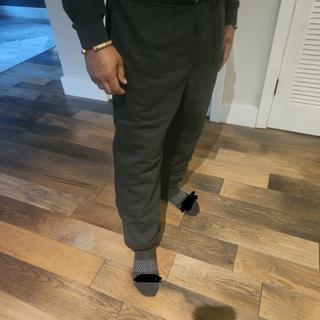Submitted by Nike Club Men's Cuffed Brushed Fleece Pants