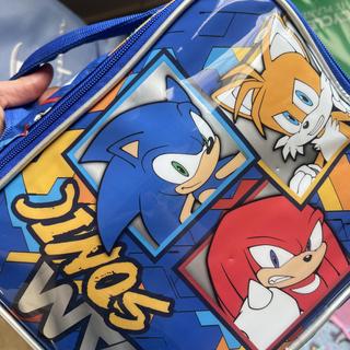 Lunch Box Termica Sonic The Hedgehog Per Bambini - Blu/Rosso, Isolata, Per Scuola - Foto 4