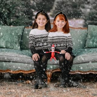 Vestido De Moletom The Children's Place - Estampa Fairisle | Meninas