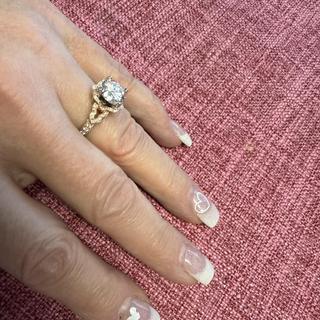 Cherry Blossom Halo Engagement Ring | Shane Co. Cherry Blossom Halo Engagement Ring | Shane Co.