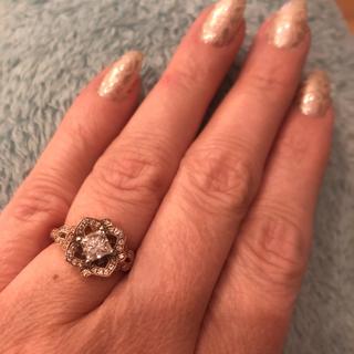 Cherry Blossom Halo Engagement Ring | Shane Co. Cherry Blossom Halo Engagement Ring | Shane Co.