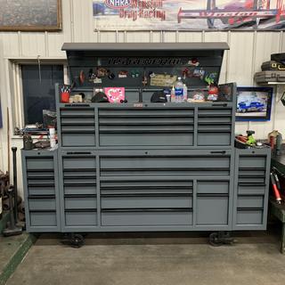 72 in. x 22 in. Triple-Bank Top Chest, Series 3, Purple