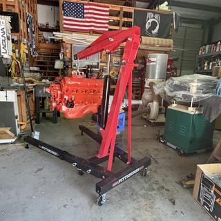 2 Ton Capacity ASME-PASE Certified Foldable Shop Crane