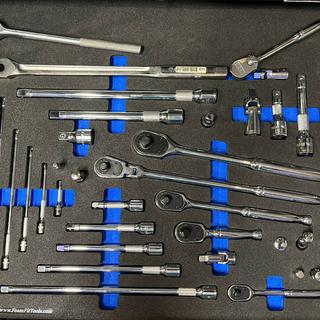 1/4 in. Drive SAE and Metric Modular General Service Socket Set