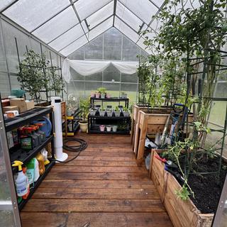 10 ft. x 12 ft. Greenhouse with 4 Vents