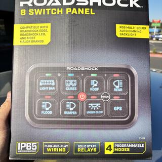 Universal LED 8 Gang Switch Panel