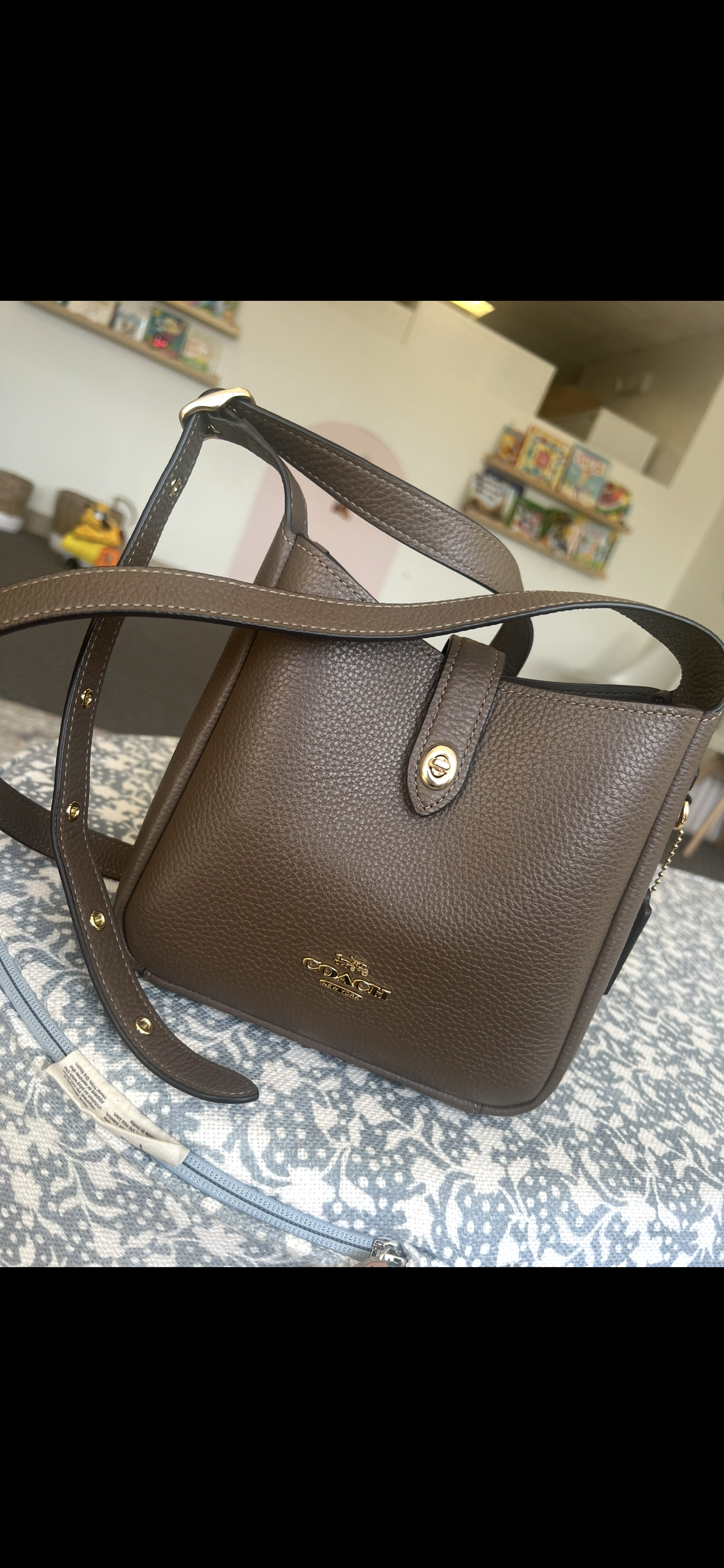 Hadley Mini Crossbody Bag In Signature Denim | Coach Australia