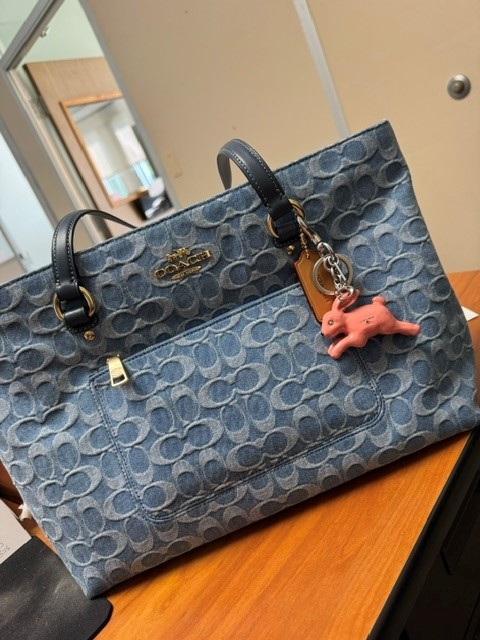 Station Tote Bag In Signature Denim | Coach Australia