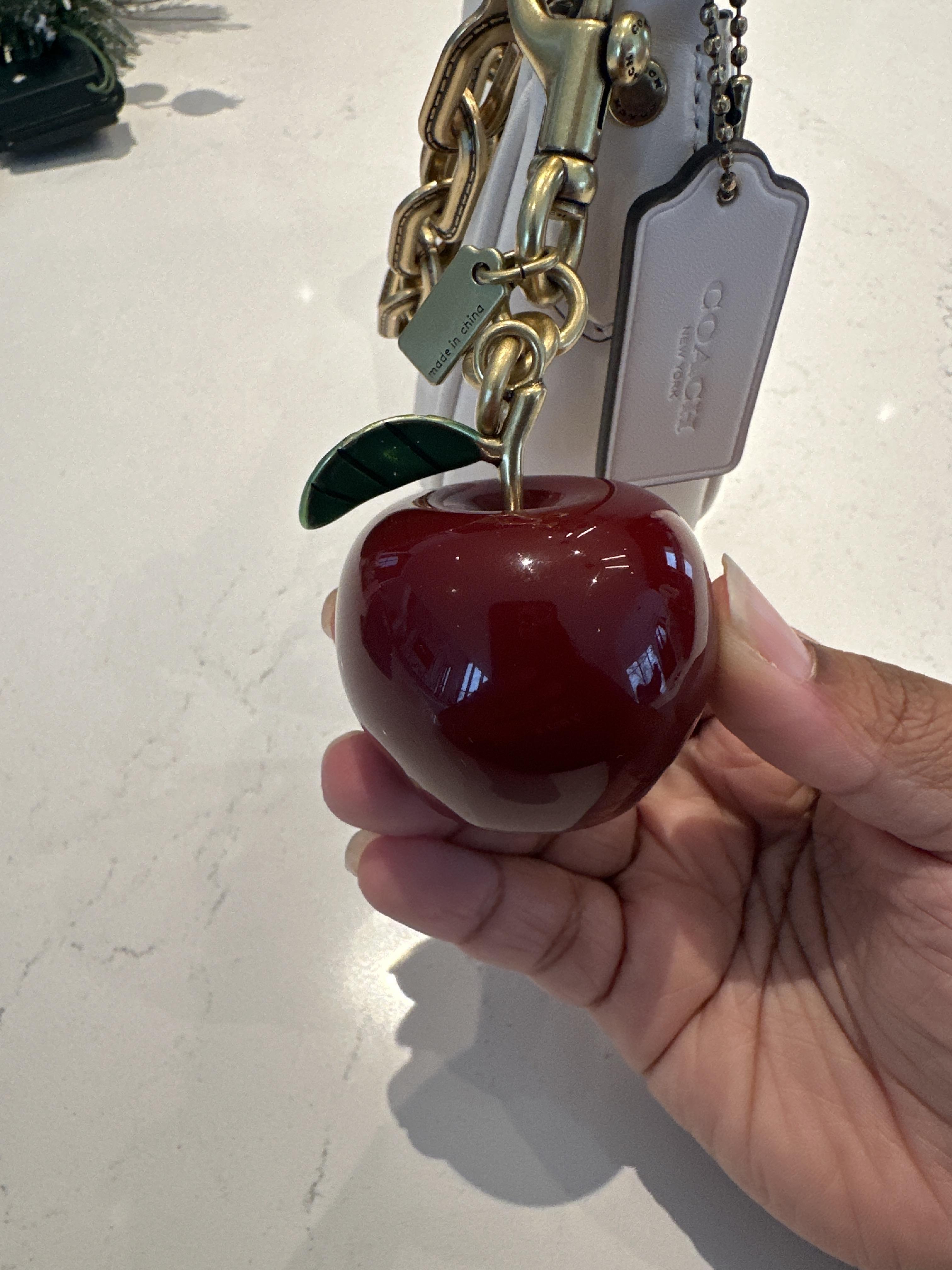 Apple Bag Charm | Coach Australia