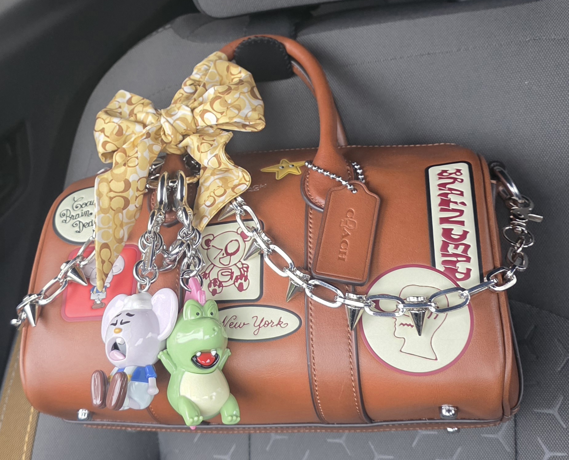 Coach | Brain Dead Compass Bag 25 With Patches | Coach Australia