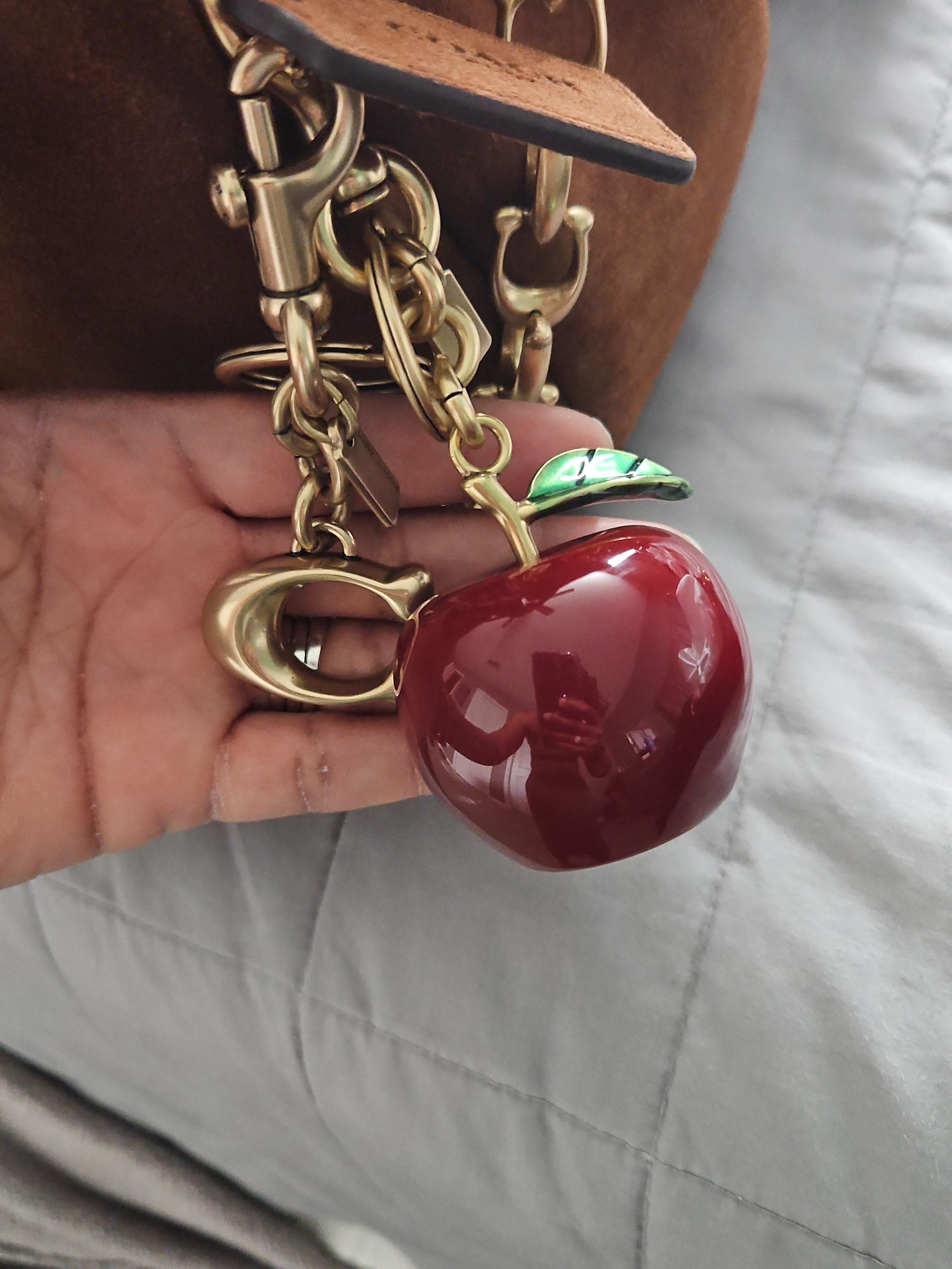 Apple Bag Charm | Coach Australia