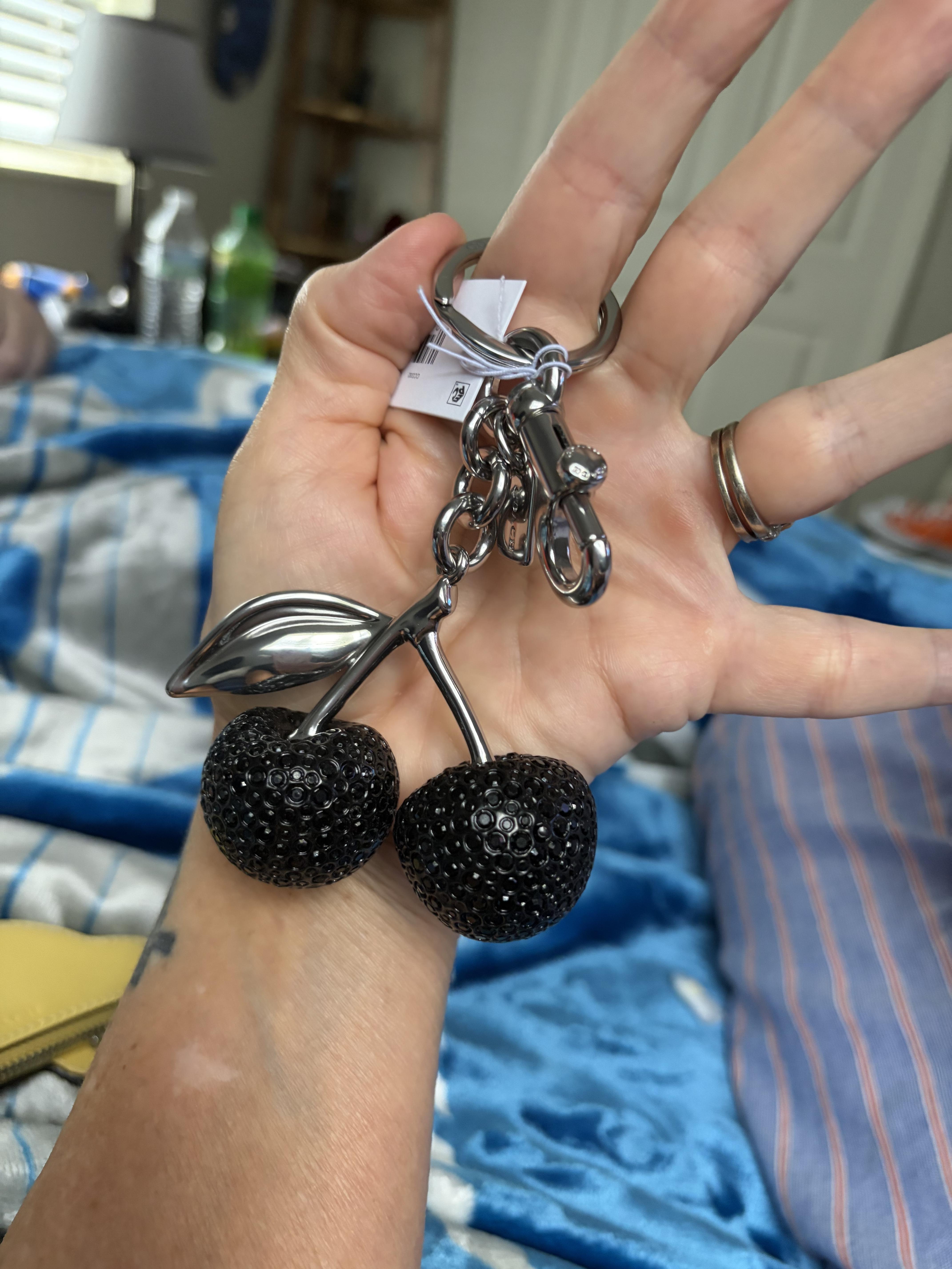 COACH® | Crystal Cherry Bag Charm | Accessories | Coach