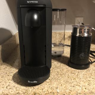 Nespresso VertuoPlus by Breville with Aeroccino3, Matte
