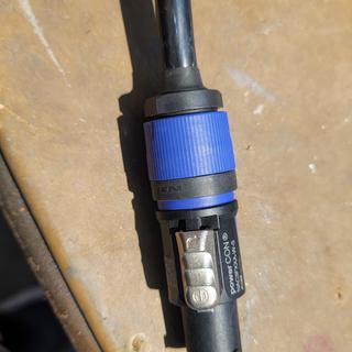 Neutrik NAC3FXXA-W-L powerCON XX Series Power-in Female Cable