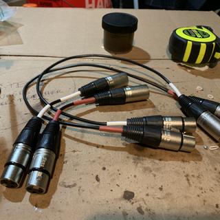 Neutrik NC3FXX-B XX Series Female XLR Connector Black with Gold
