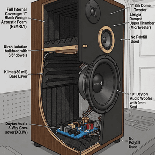 Dayton Audio DC28F-8 1-1/8