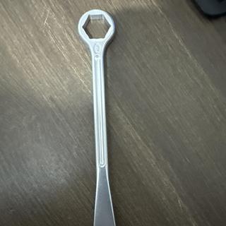 Motion Pro 22mm Combo Tire Iron & Axle Wrench – Aluminum T6 Lever Spoon Tool (08-0286)
