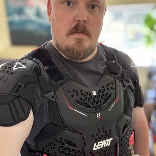 Leatt 5.5 Pro Evo Chest Protector - Cycle Gear