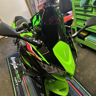 Puig R-Racer Windscreen Kawasaki Ninja ZX-6R ZX636 2024-2025 Puig R-Racer Windscreen Kawasaki Ninja ZX-6R ZX636 2024-2025
