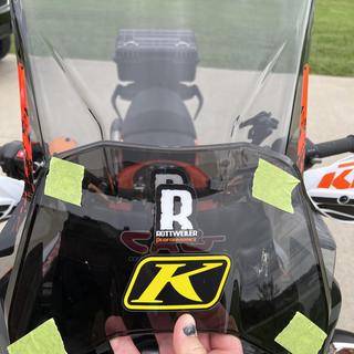 Puig 44cm Touring Screen Light Smoke – For KTM 1290 Super Adventure S/R (2021-2024)