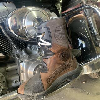 Alpinestars Mens Belize Drystar Oiled Leather Boot (Brown, 8