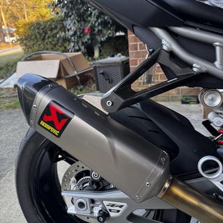 asika　4口 AKRAPOVIC アクラポビッチ バイク マフラー Ninja ZX-4R SE