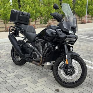Artudatech Windschutzscheibe Aus ABS-Kunststoff Für Harley Pan America 1250/S 2021-2022 – Schwarz