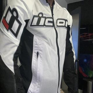 Icon Mesh AF CE Leather Jacket - Cycle Gear