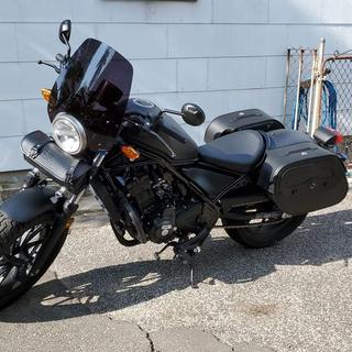 Puig Windscherm Naked New Generation Touring Voor Honda CMX 500 Rebel - Sterk Getint