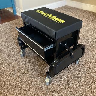 Stockton Roller Seat With Tool Box Cycle Gear