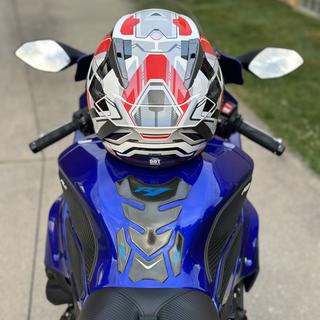Shoei X-15 Marquez Dazzle Helmet (LG) - Cycle Gear