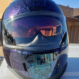 Icon Airform Chantilly Opal Helmet (XS and LG) - Cycle Gear