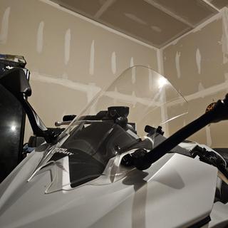 Zero Gravity Graves Spec Race Tall Windscreen Kawasaki Ninja ZX-6R