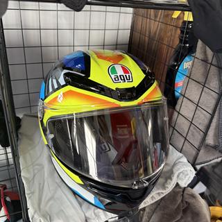 Visor Agv K6 Joan Mir K6 S Multi Joan Black Blue Yellow Kit