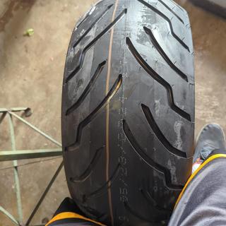 Dunlop American Elite Rear Tire – 180/65B16 81H, Bias, Narrow Whitewall, For Cruisers (45131818)