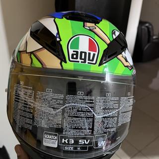 AGV K3 SV Bulega Helmet - Cycle Gear